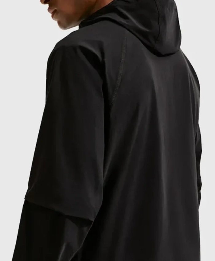 Inter Milan Tech Windrunner Black Fleece Jacket
