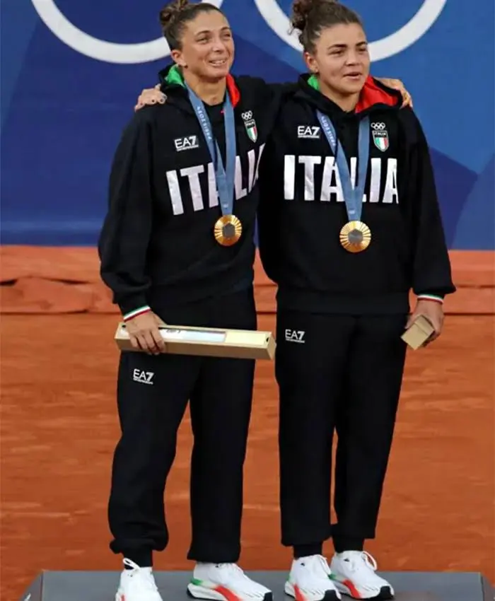 Italia Team Paris 2024 Uniform Black Tracksuit