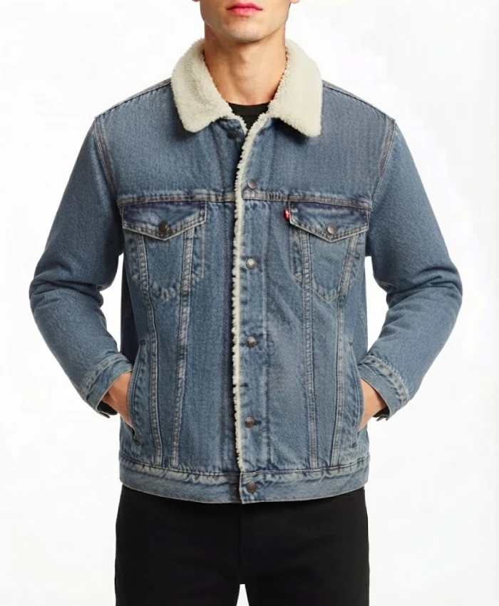 Jack Innanen Adults S02 Paul Baker Denim Trucker Jacket