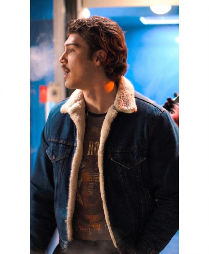Jack Innanen Adults S02 Paul Baker Sherpa Denim Trucker Jacket