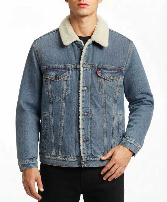 Jack Innanen Adults S02 Paul Baker Sherpa Trucker Jacket