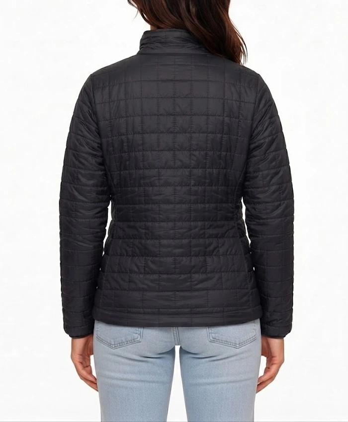 Jack McBrayer Show Zillow Gone Wild S3 Black Quilted Jacket