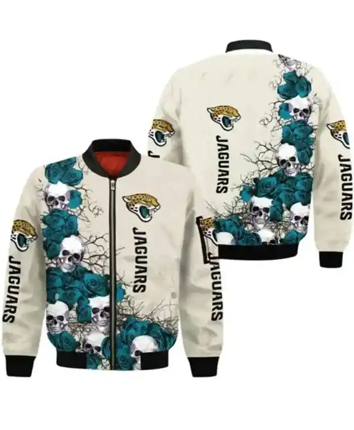 Jacksonville Jaguars Beckett Printed Bomber Jacket