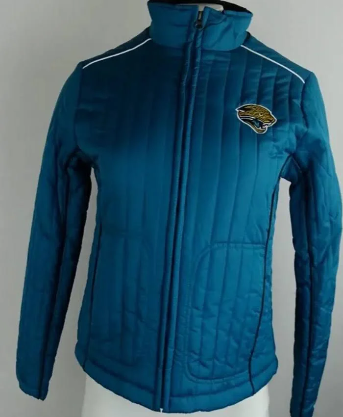 Jacksonville Jaguars Tristan G III Blue Puffer Jacket