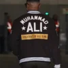 Jalen Hurts Muhammad Ali Greatest Of All Time Brown Letterman Varsity Jacket