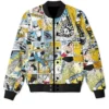 Japanese Manga Astro Boy Comic AOP Varsity Jacket