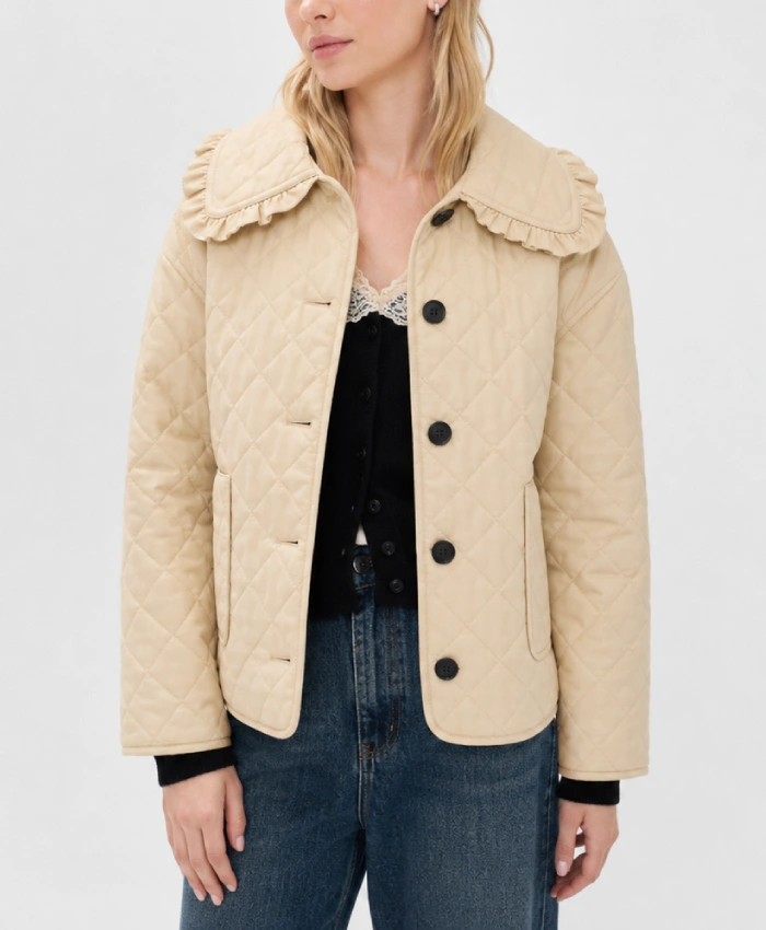 Jasmine Roth Mini TV Series Roast My Rental 2026 Quilted Jacket
