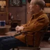 Jefferson White Tv Series Yellowstone Season 5 Jimmy Hurdstrom Brown Suede Leather Jacket