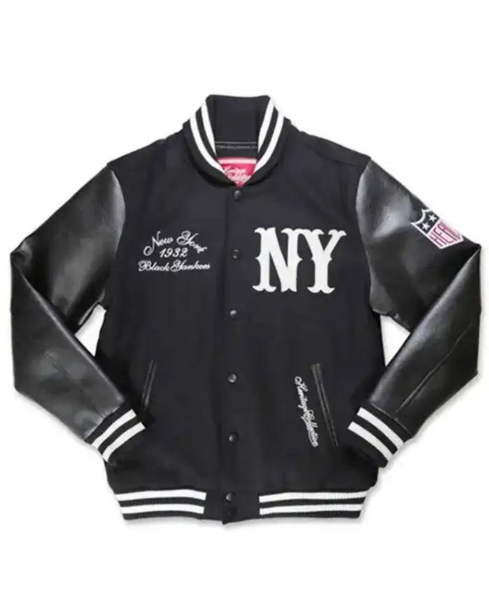Jemmy New York Black Yankees Varsity Jacket