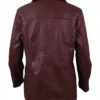 Jennifer Aniston TV Series Friends Rachel Green Maroon Real Leather Jacket