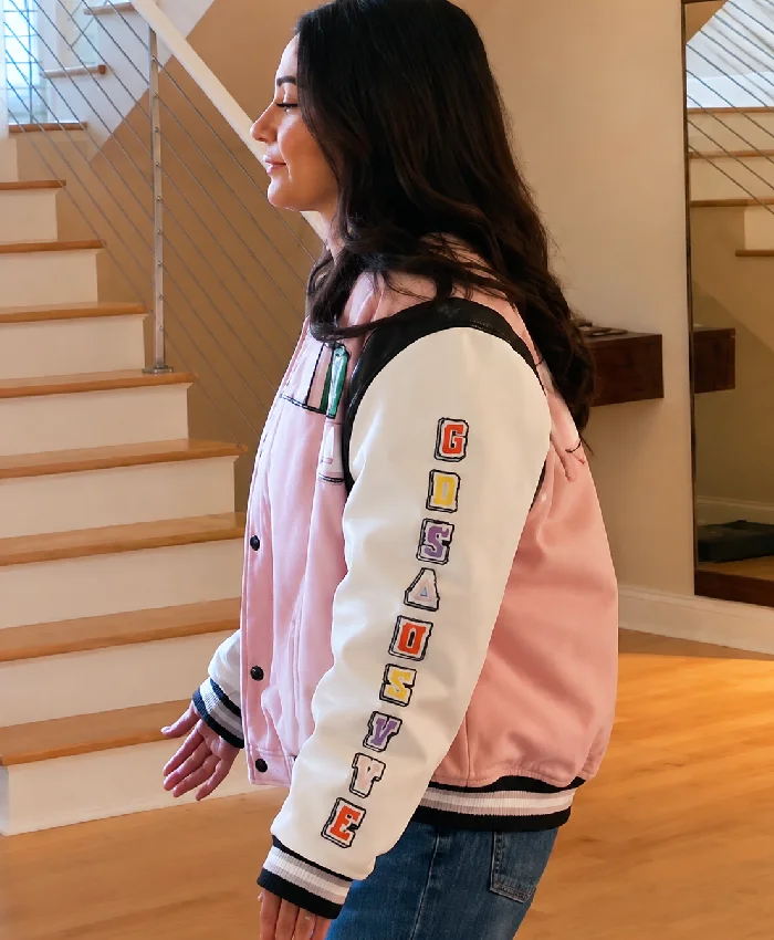 Jersey Shore Family Vacation S09 Jenni Farley Varsity Jacket