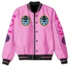 JoJos Bizarre Adventure Giorno Giovanna Full Snap Varsity Jacket