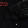 Jordan Flight Red And Black Wool Full Snap Varsity Jacket