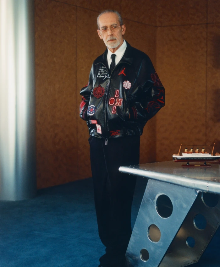 Jordan The One Global Finals Championship Black Leather Jacket