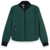 Judith Burton Ride or Die S01 Hannah Waddingham Green Reversible Bomber Jacket