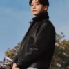 Jungkook Calvin Klein Leather Jacket