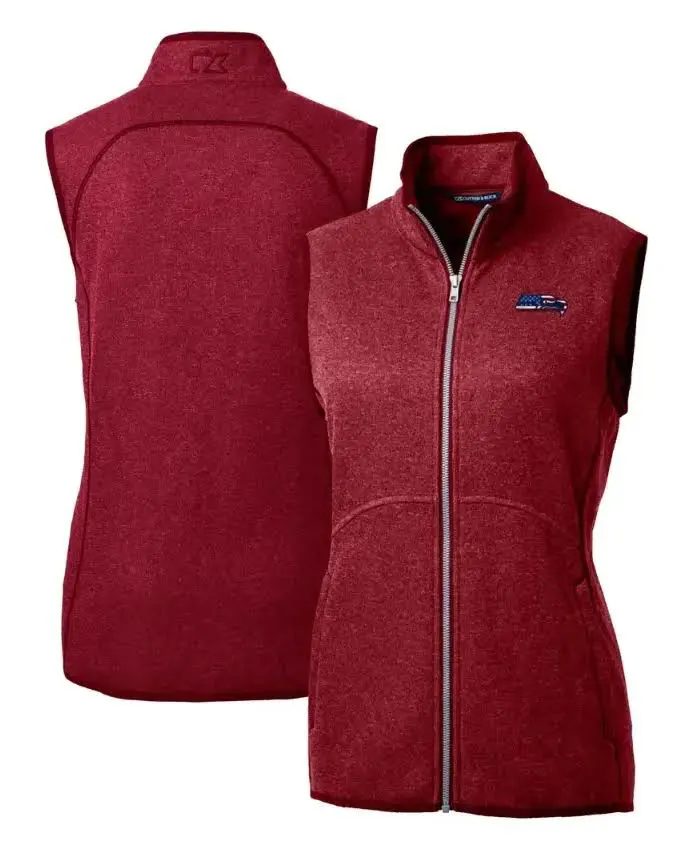 Kaia Cole NFL Seattle Seahawks Full Zipper Vest For Sale
