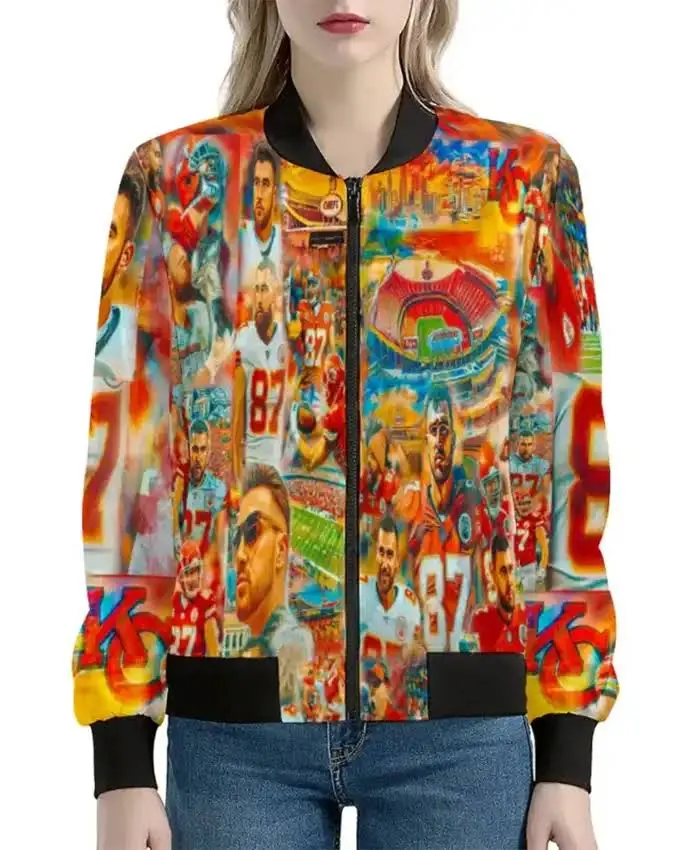 Kansas City Chiefs Cairo Bomber Jacket