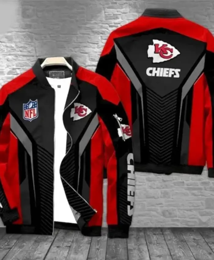 Kansas City Chiefs Easton Full Zip Bomber Jacket