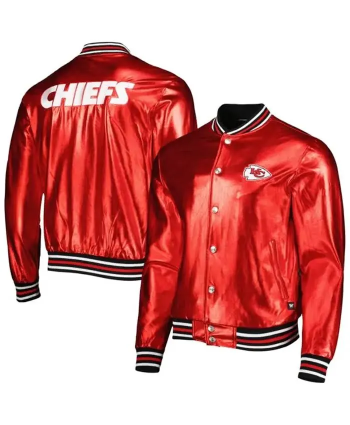 Kansas City Chiefs Landon Red Varsity Jacket