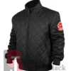 Kara Killmer TV Series Chicago Fire Black Quilted Jacket