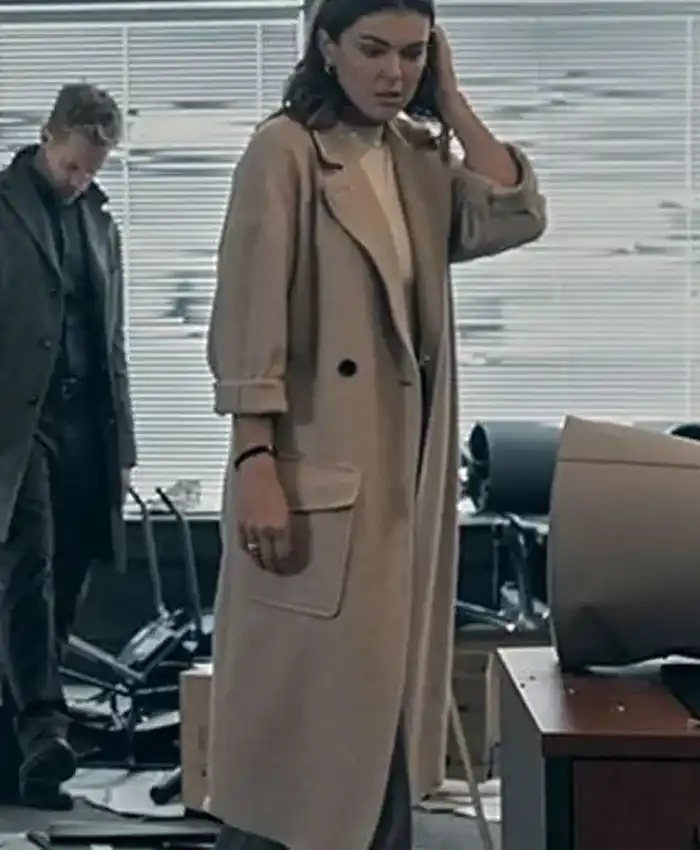 Karla Dixon Reacher Wool Trench Coat