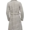Kelly Reilly TV Series Yellowstone Beth Dutton Off White Wool Blend Womens Robe Coat For Sale