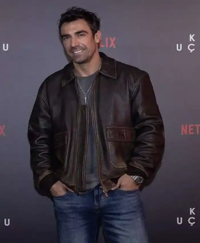 Kenan Sezgin As The Crow Flies Brown Leather Jacket