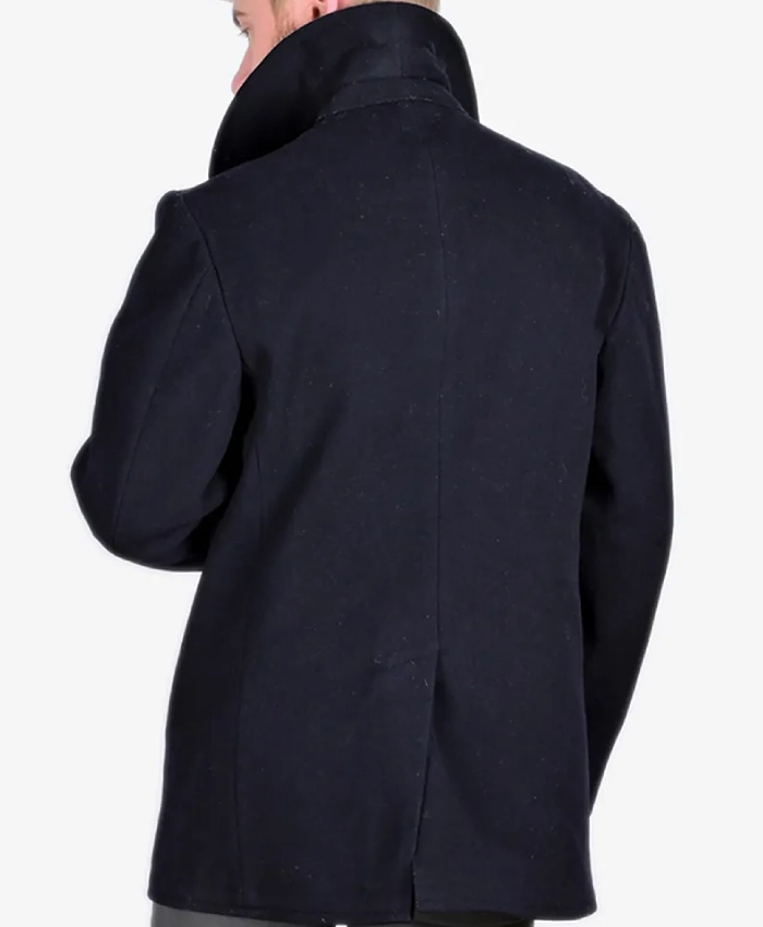 Kersey Naval Double Breasted Peacoat