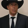 Kevin Costner TV Series Yellowstone John Dutton Black Blazer Jacket For Sale