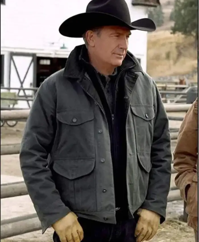 Kevin Costner Yellowstone Season 2 Jacket