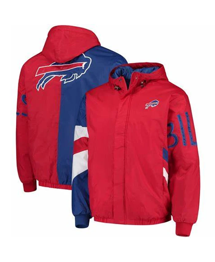 Kian Buffalo Bills Americana Swish Red Full-Zip Jacket