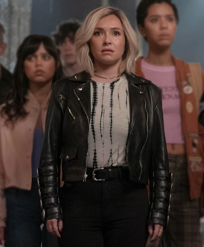 Kirby Reed Scream 6 Hayden Panettiere Leather Biker Jacket