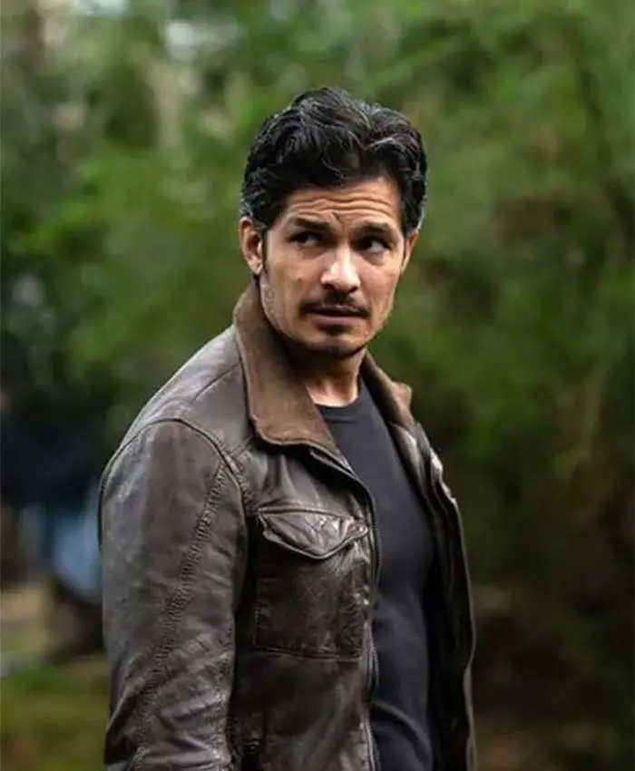 La Brea S02 Nicholas Gonzalez Brown Leather Jacket
