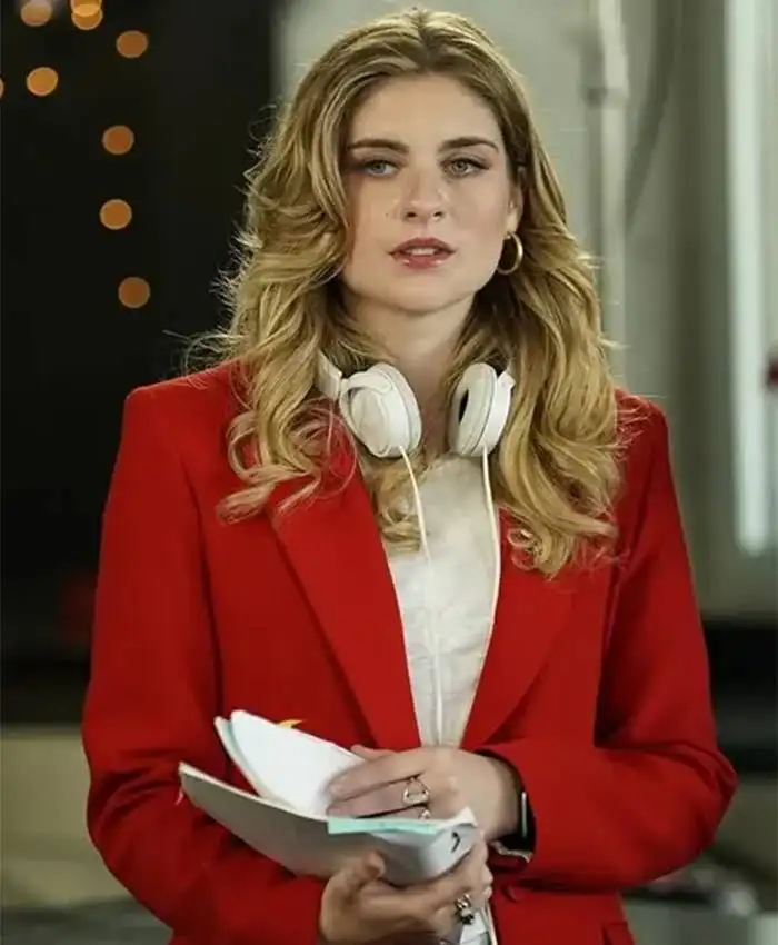 Ladies Of The A Divas Christmas Taylor Ann Thompson Red Blazer