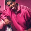 Lamine Yamal Adidas Football Pink Track Jacket