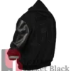 Las Vegas Raiders Antonio Pierce Black Varsity Jacket