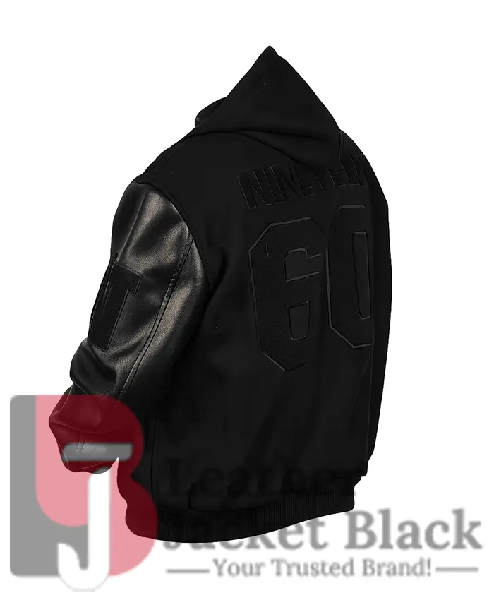 Las Vegas Raiders Antonio Pierce Black Varsity Jacket
