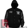 Las Vegas Raiders Antonio Pierce Varsity Black Jacket