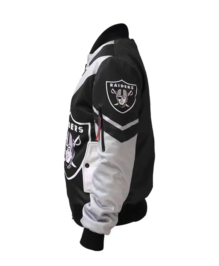 Las Vegas Raiders Bomber Jacket For Male And Female