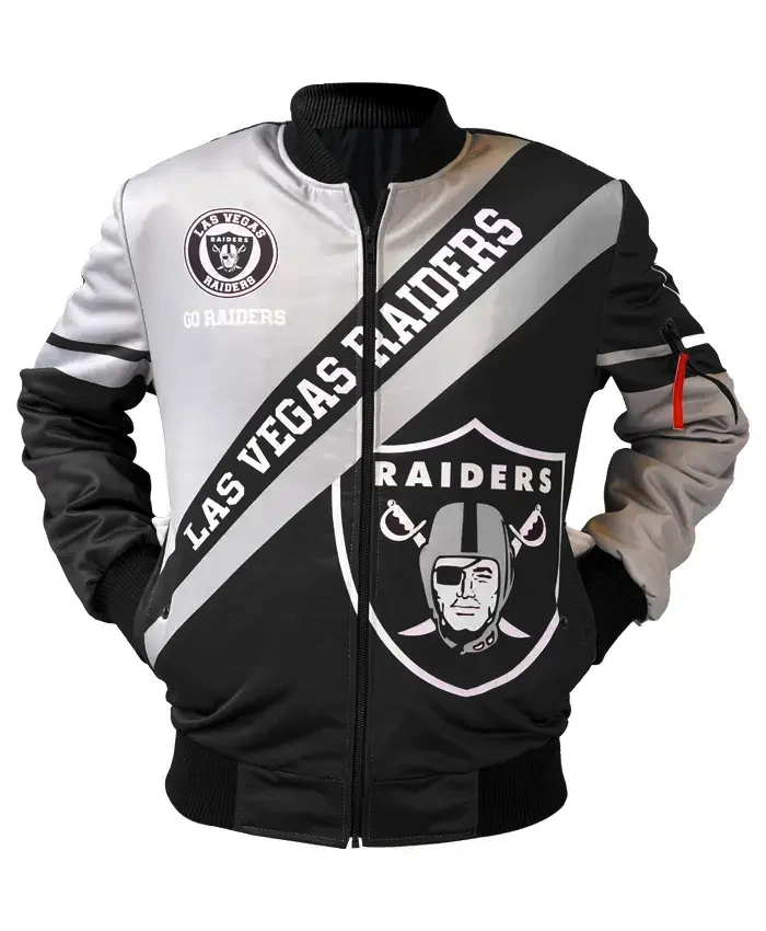 Las Vegas Raiders Bomber Jacket Unisex