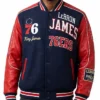 LeBron James 76ers 2026 Varsity Jacket Mens