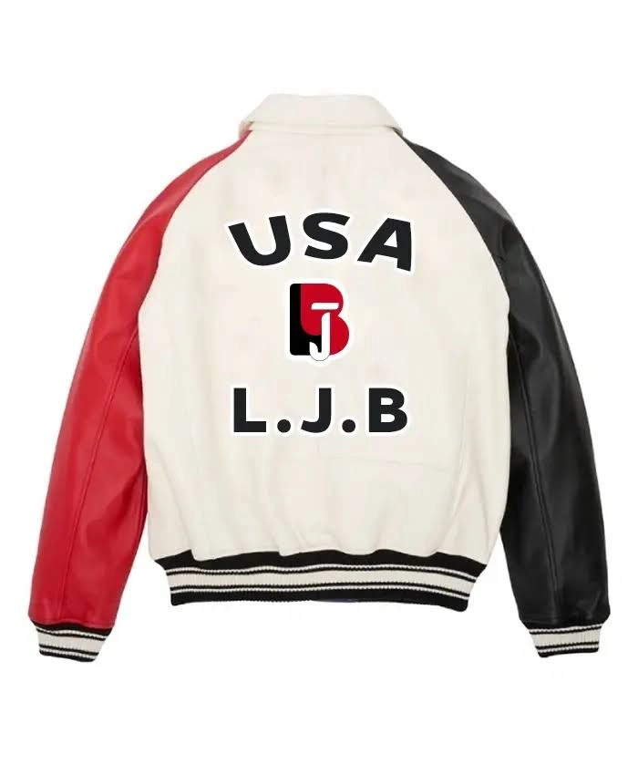 Leather Jacket Black USA Jacket