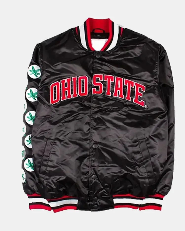 Lebron James Ohio State Buckeyes Varsity Jacket - Image 2
