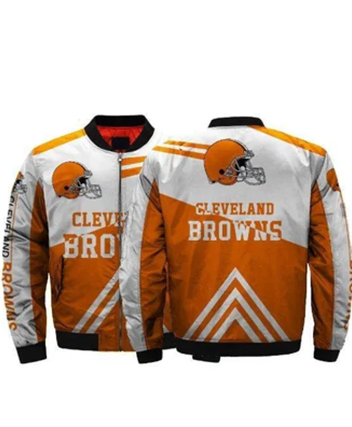Lennox NFL Cleveland Browns Bomber Jacket