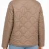 Leslie Jones TV Series Roast My Rental S1 Brown Quilted Jacket