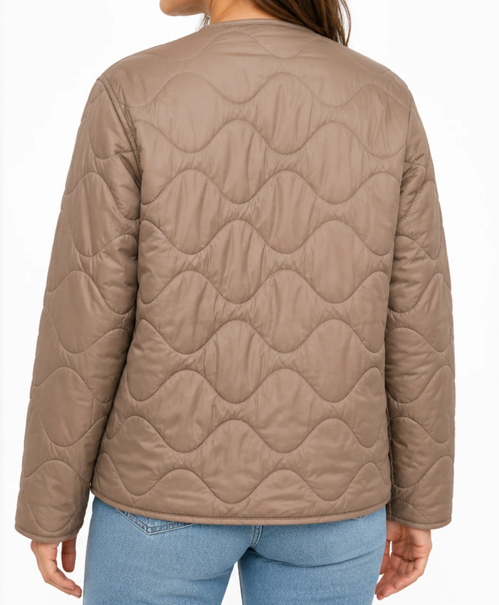 Leslie Jones TV Series Roast My Rental S1 Brown Quilted Jacket