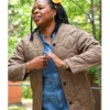 Leslie Jones Roast My Rental Quilted Jacket