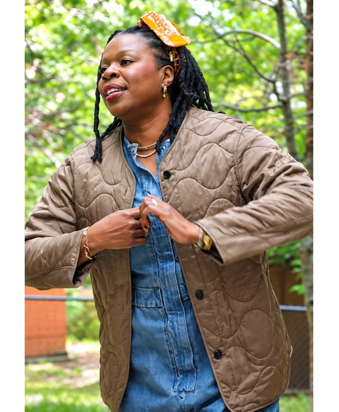 Leslie Jones Roast My Rental Quilted Jacket