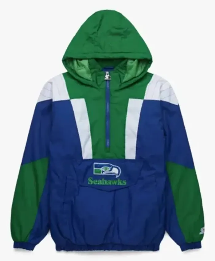 Linda Wiza Seattle Seahawks Pullover Jacket